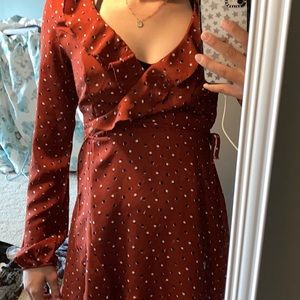 Forever 21 wrap around dress